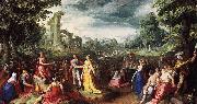 Karel van Mander The Continence of Scipio oil painting reproduction